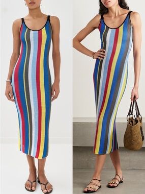 STAUD Jessica Midi Dress - NWT